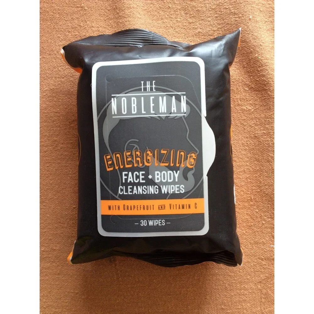 Nobleman Cleansing Wipes for Face and Body B4